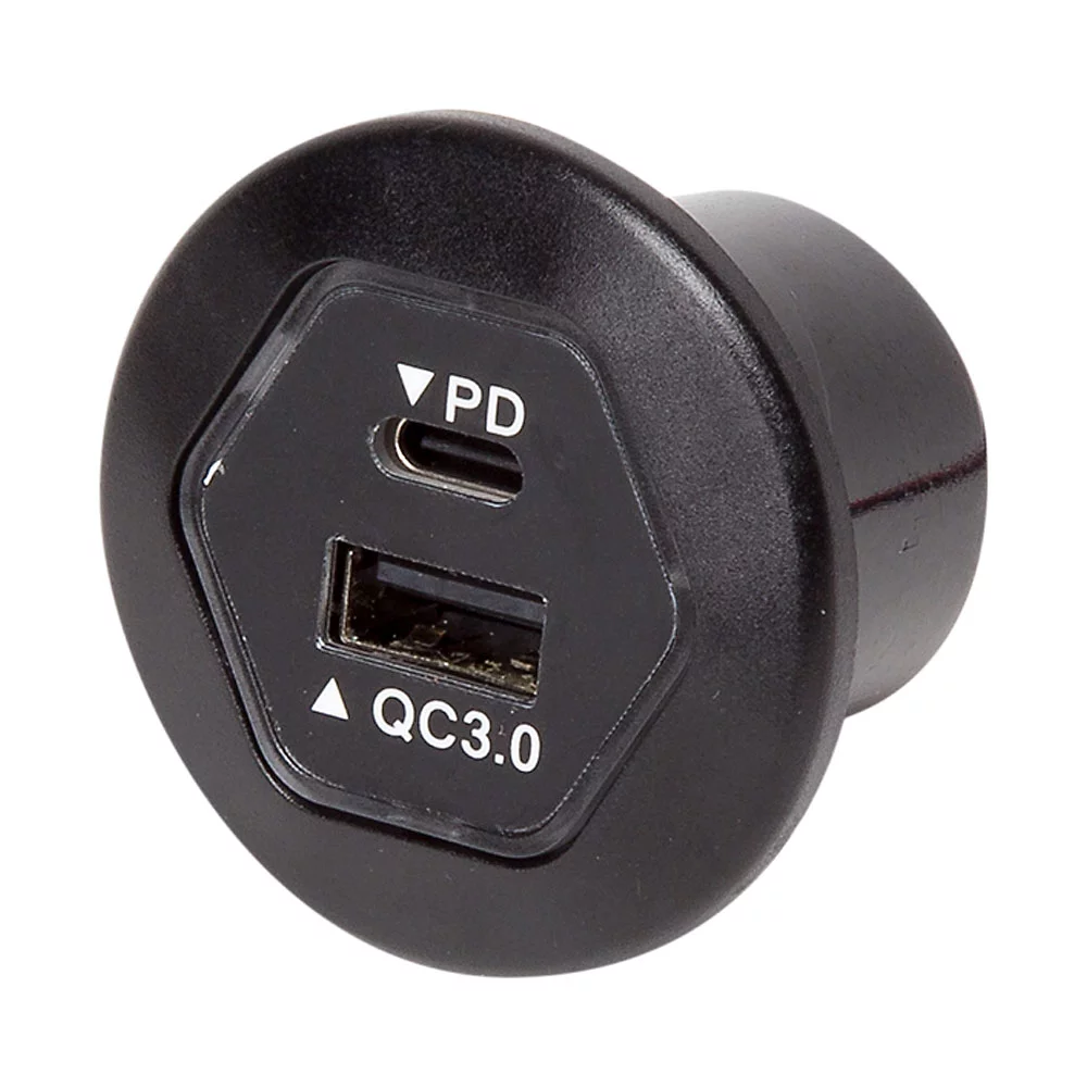 Dual USB Socket – A and C Fast Charge