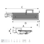Side Action Step - Electric 800mm | Stedall Commercial Vehicle