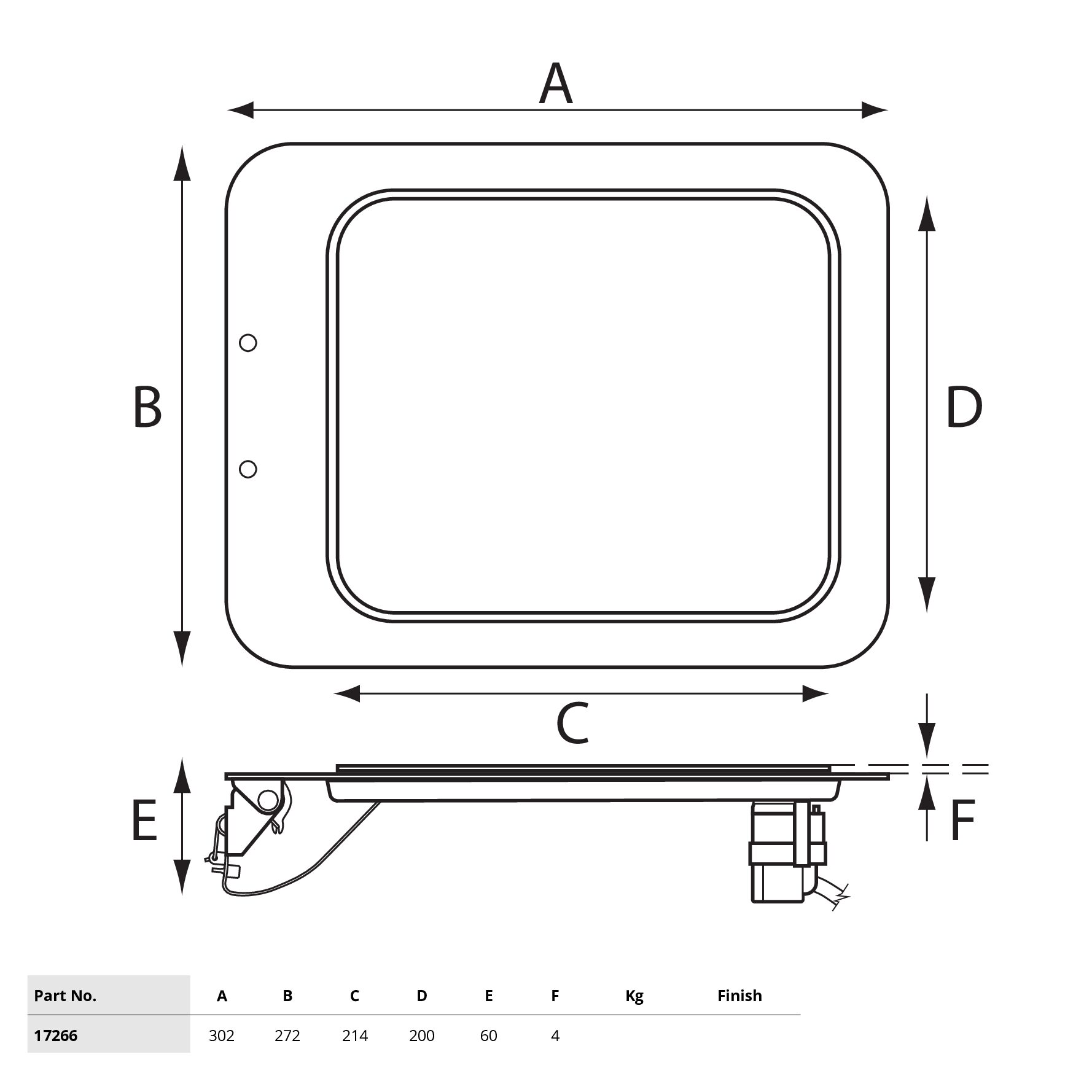Central Locking Flush Fitting Fuel Flap or EV Charge Port 2 Central Locking Flush Fitting Fuel Flap or EV Charge Port - Image 2